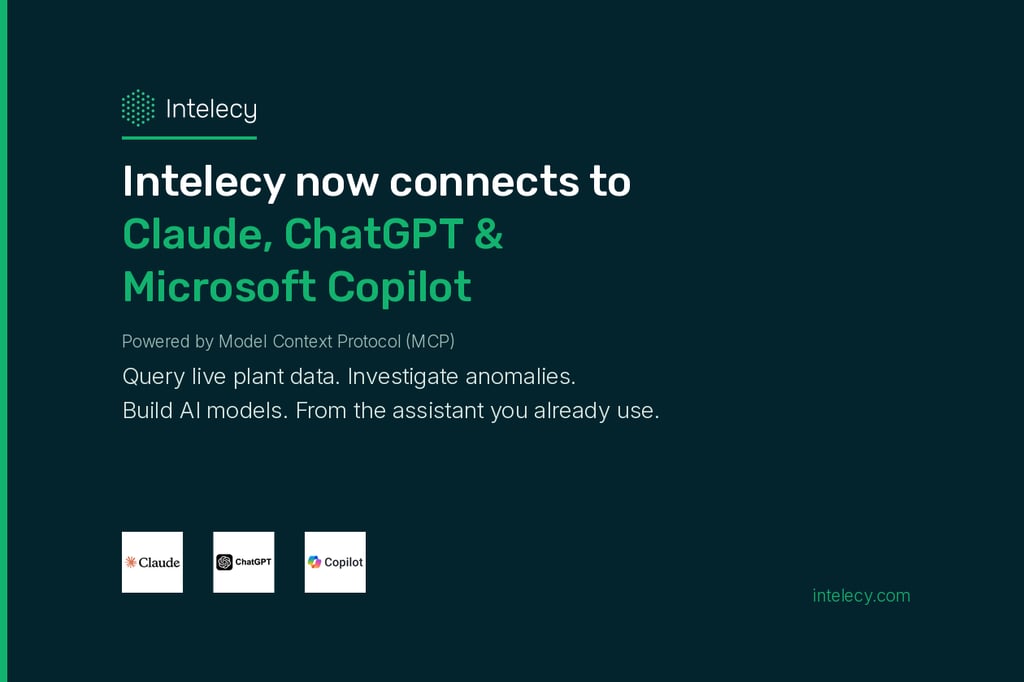 Intelecy Brings Industrial AI to Claude, ChatGPT, and Microsoft Copilot